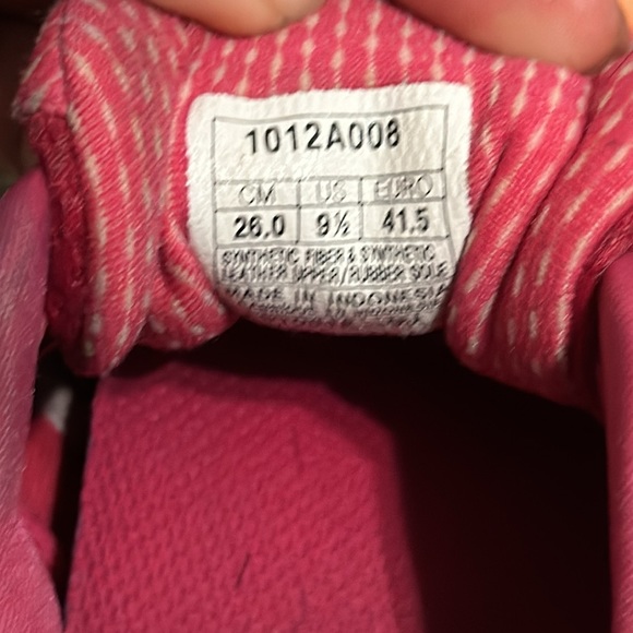 Asics Gel Cumulus 20 Pink Orange Womans Size 9.5 - Picture 5 of 7